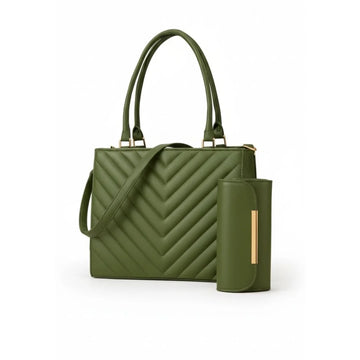 Chevron Luxe Work Tote