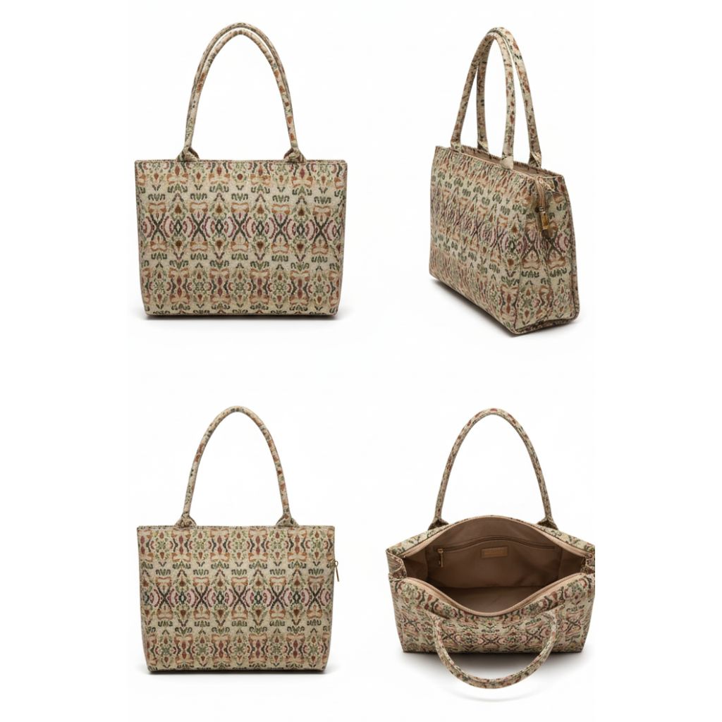Ethnic Weave Fabric Tote