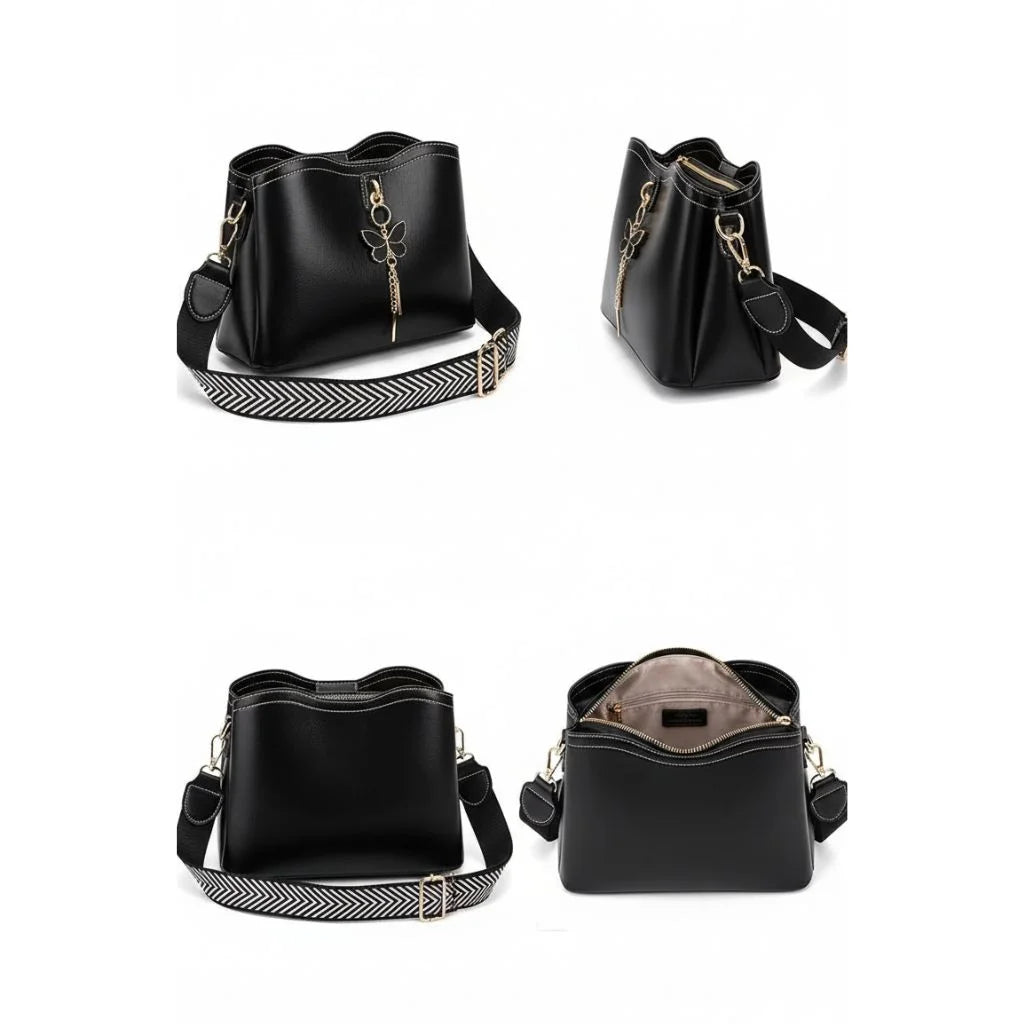 Lunara Charm Bucket Bag