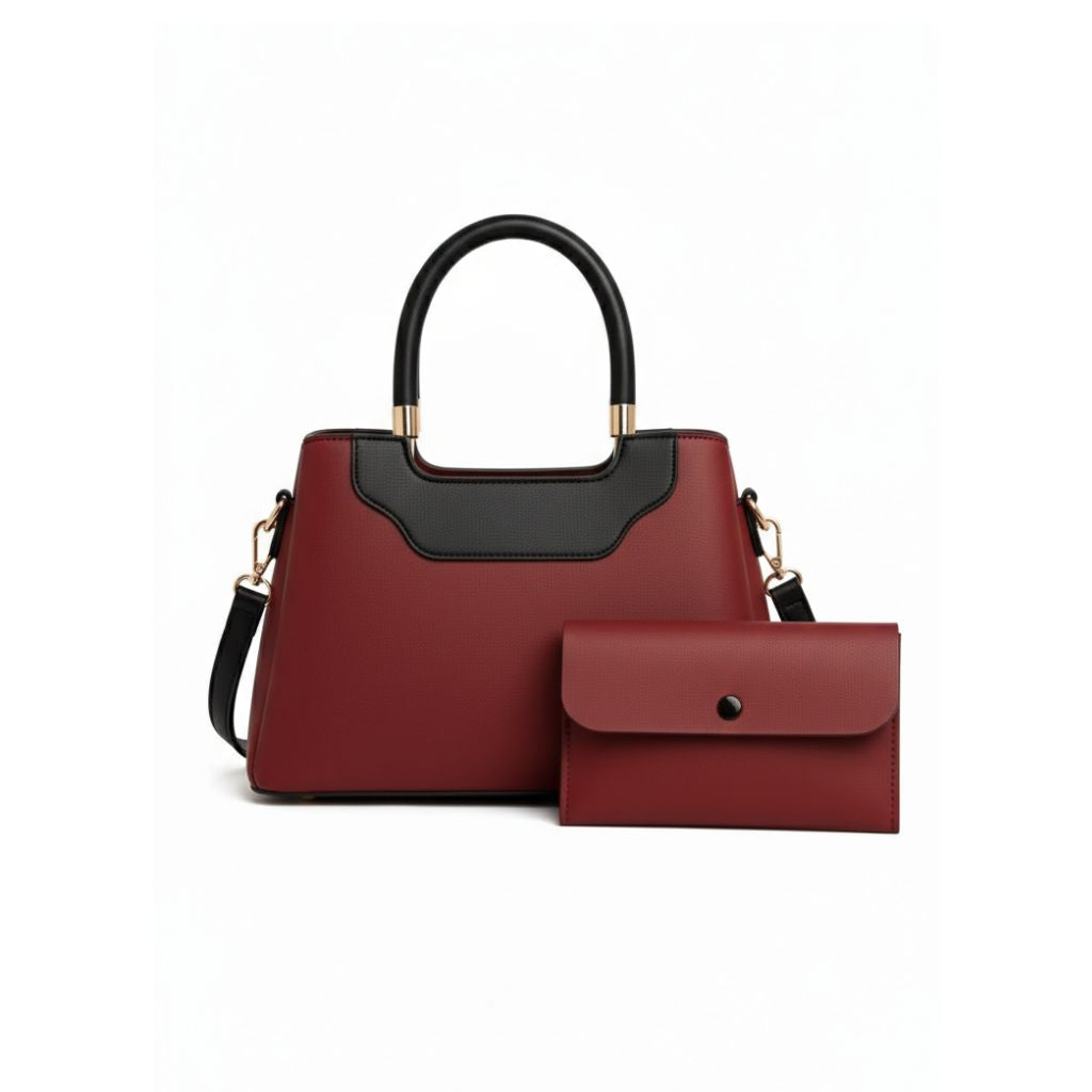 Scarlet Charm Satchel Set