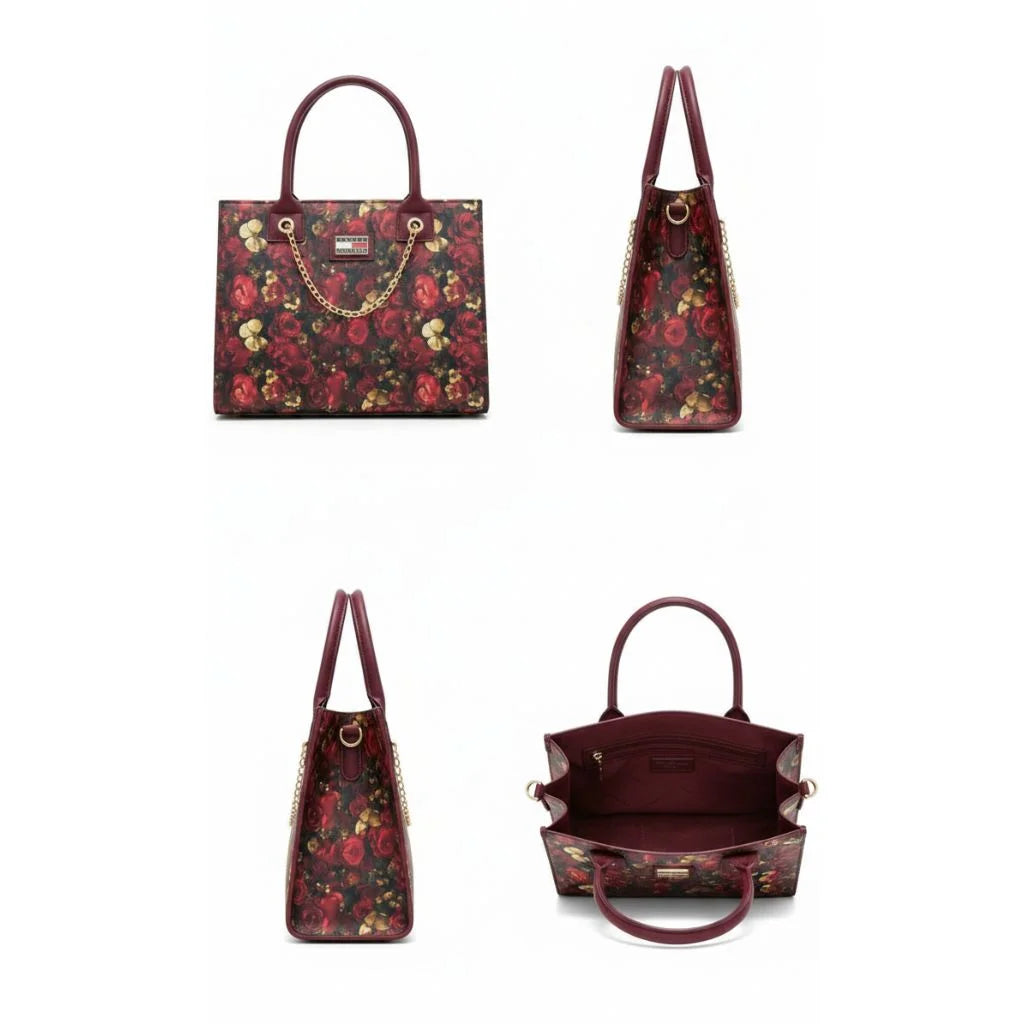 Crimson Rose Luxe Tote