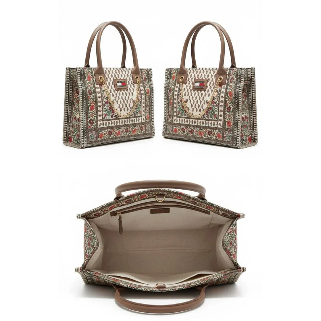 Regal Bloom Heritage Tote