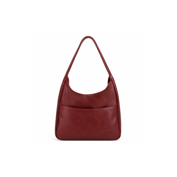 Carmine Luxe Shoulder Hobo Bag