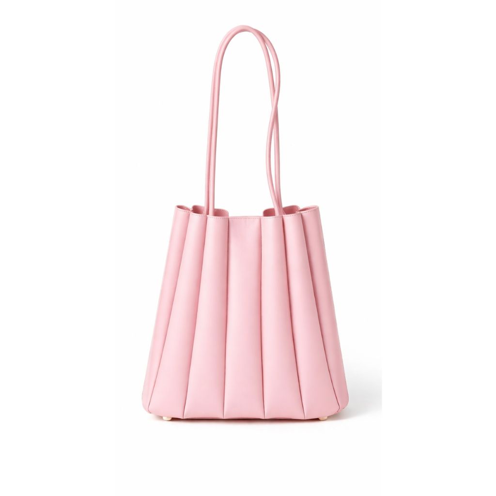 Midnight Pleat Carryall Tote