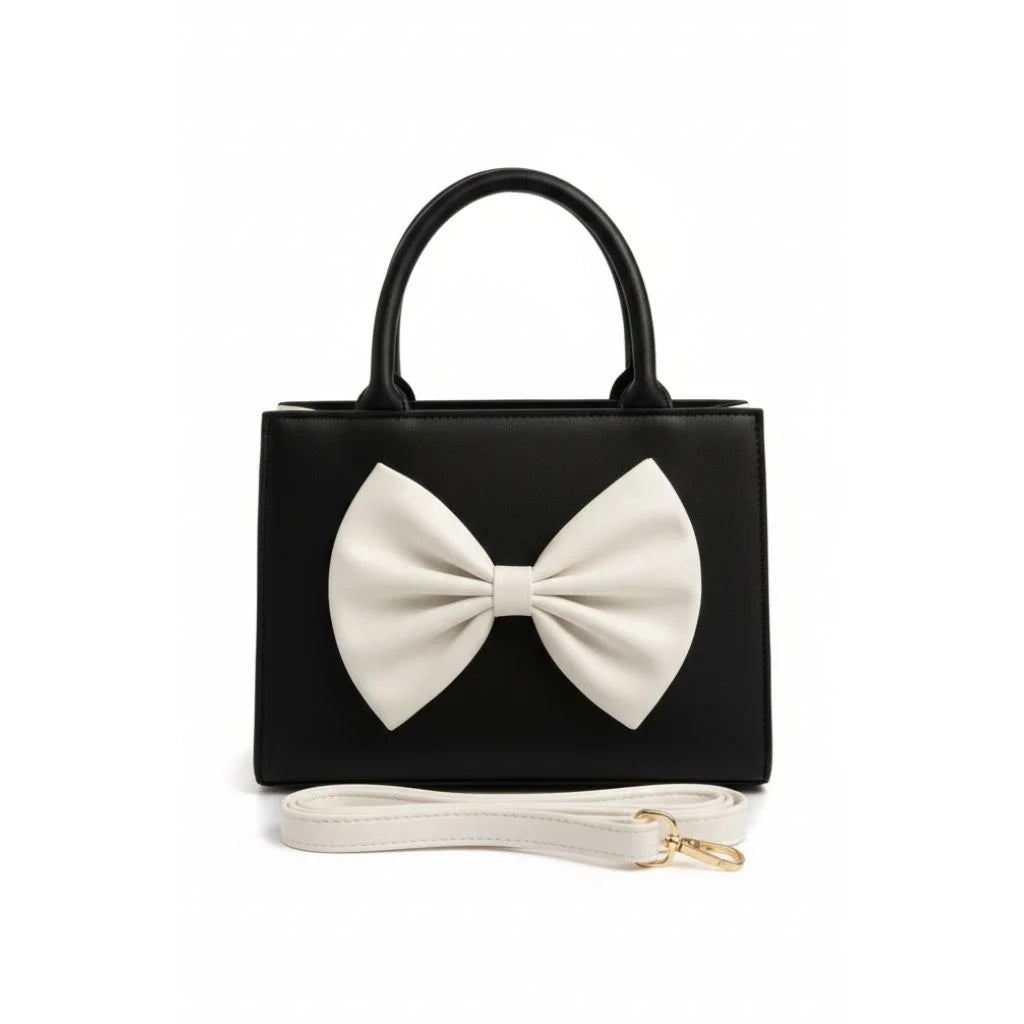 Belleza Bow Structured Satchel