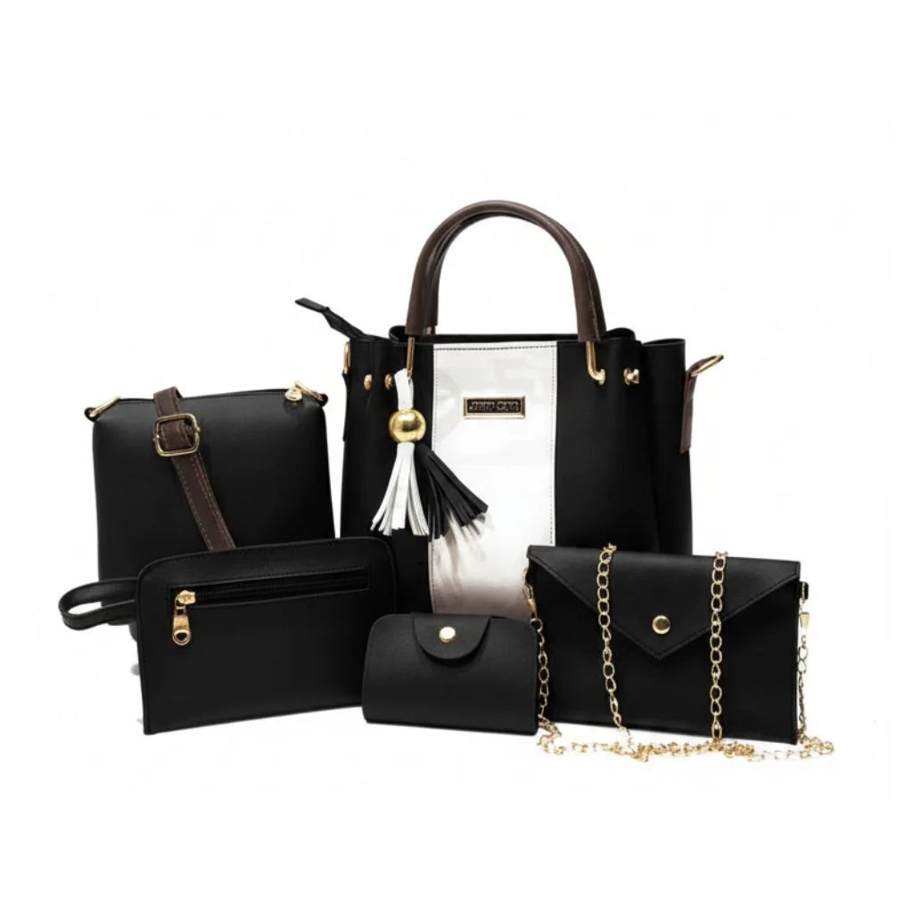 Noireva Signature 5-Piece Tote Set