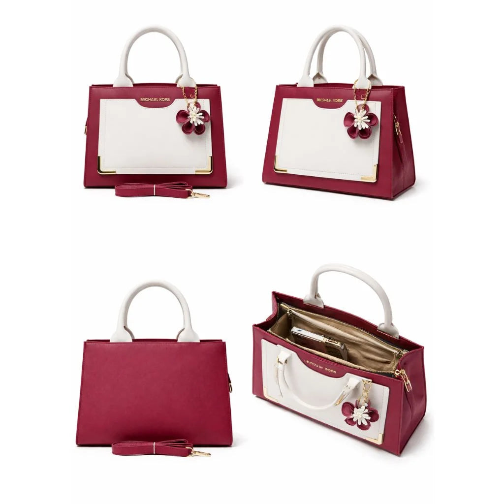 Elanora Luxe Structured Satchel