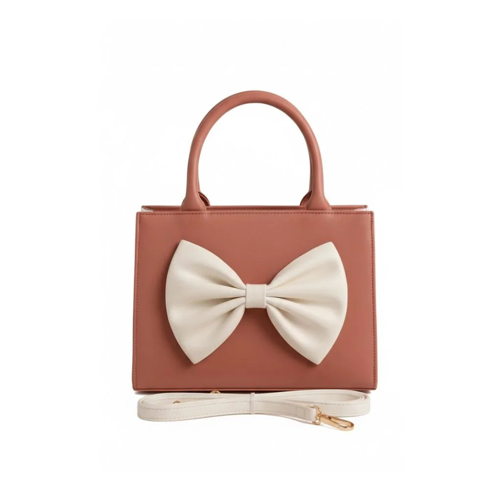 Belleza Bow Structured Satchel