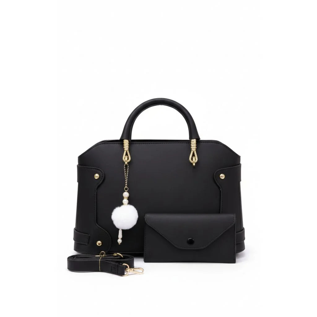 Elegant Dome Satchel Handbag