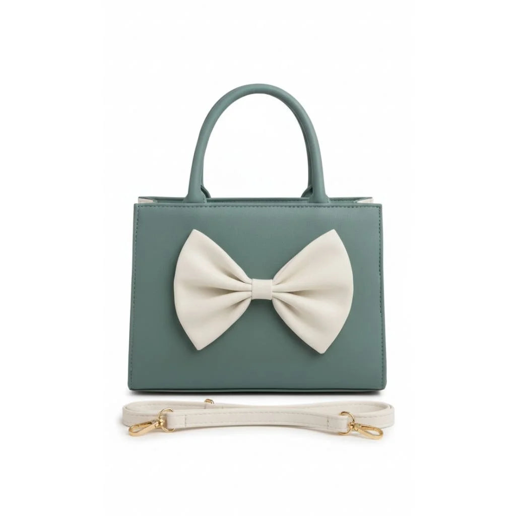 Belleza Bow Structured Satchel