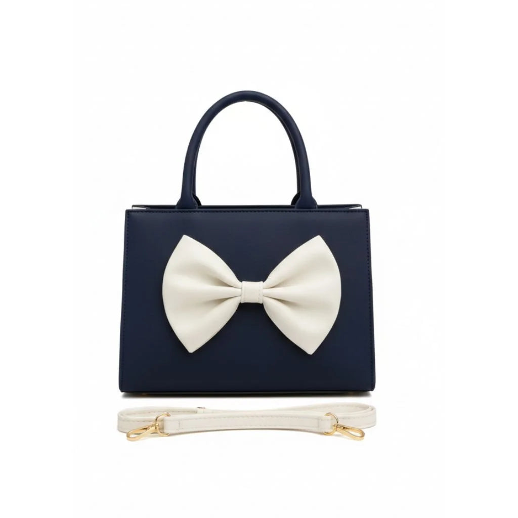 Belleza Bow Structured Satchel