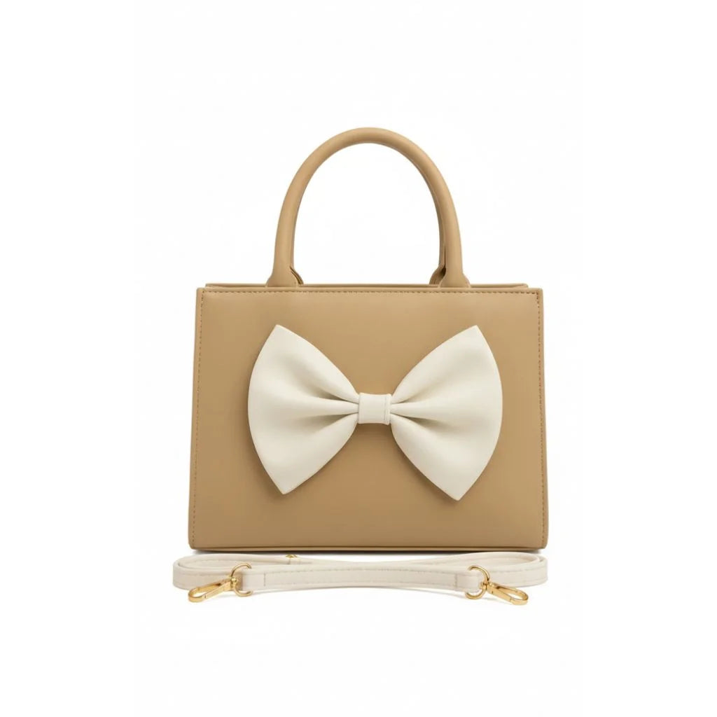 Belleza Bow Structured Satchel