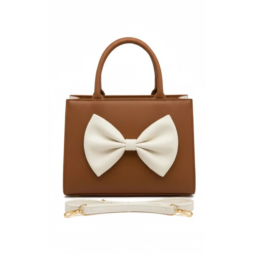 Belleza Bow Structured Satchel