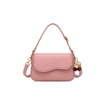 Amour Curved Flap Crossbody Bag
