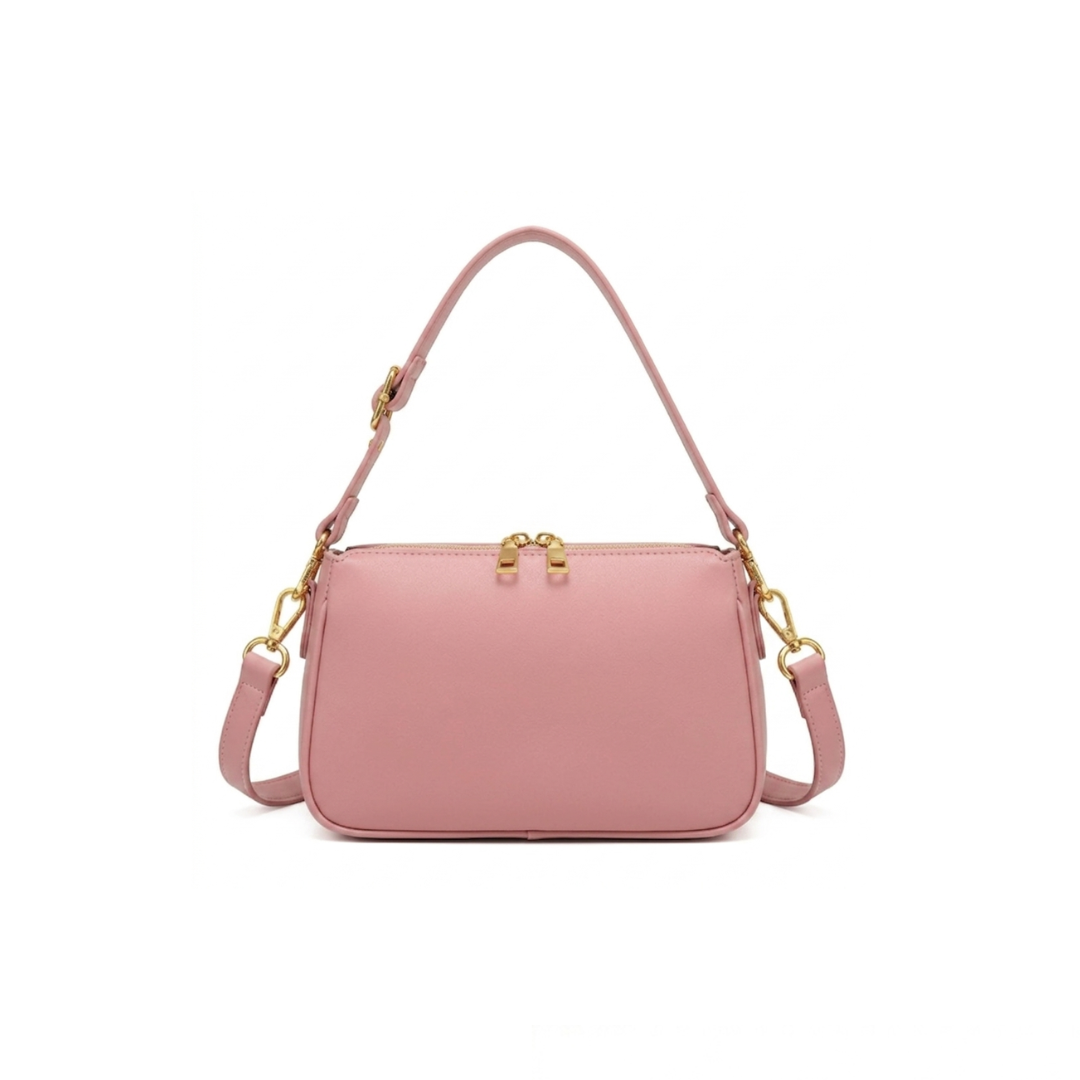 Amour Curved Flap Crossbody Bag