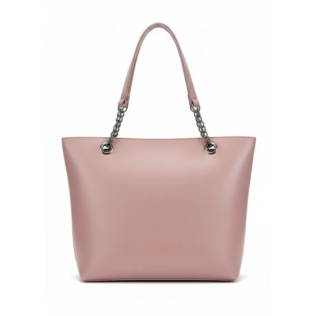 Sage Chain Elegance Tote