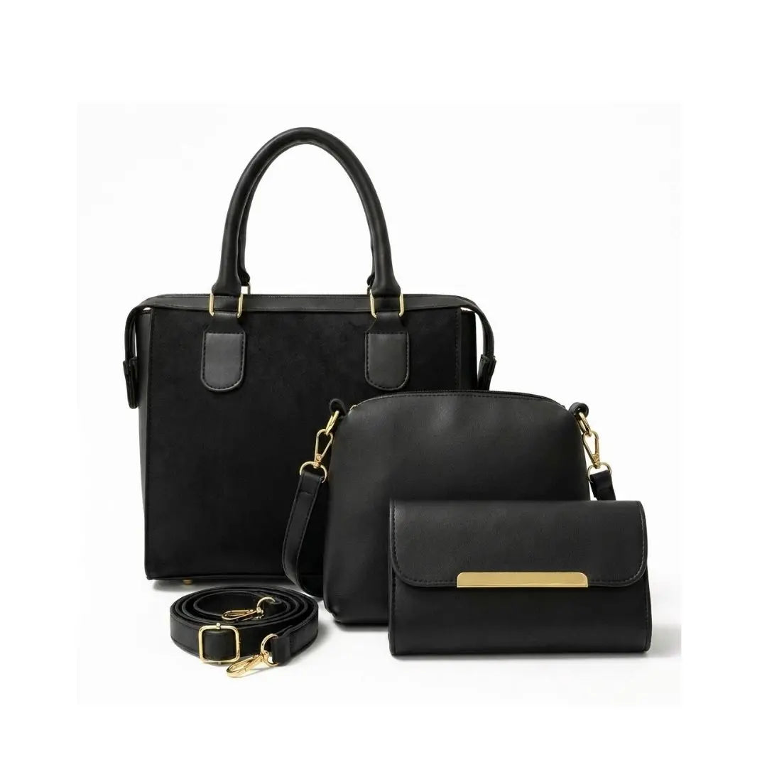 Eclipse Elegance 3-in-1 Handbag Set