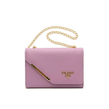 Sleek Chain Flap Crossbody