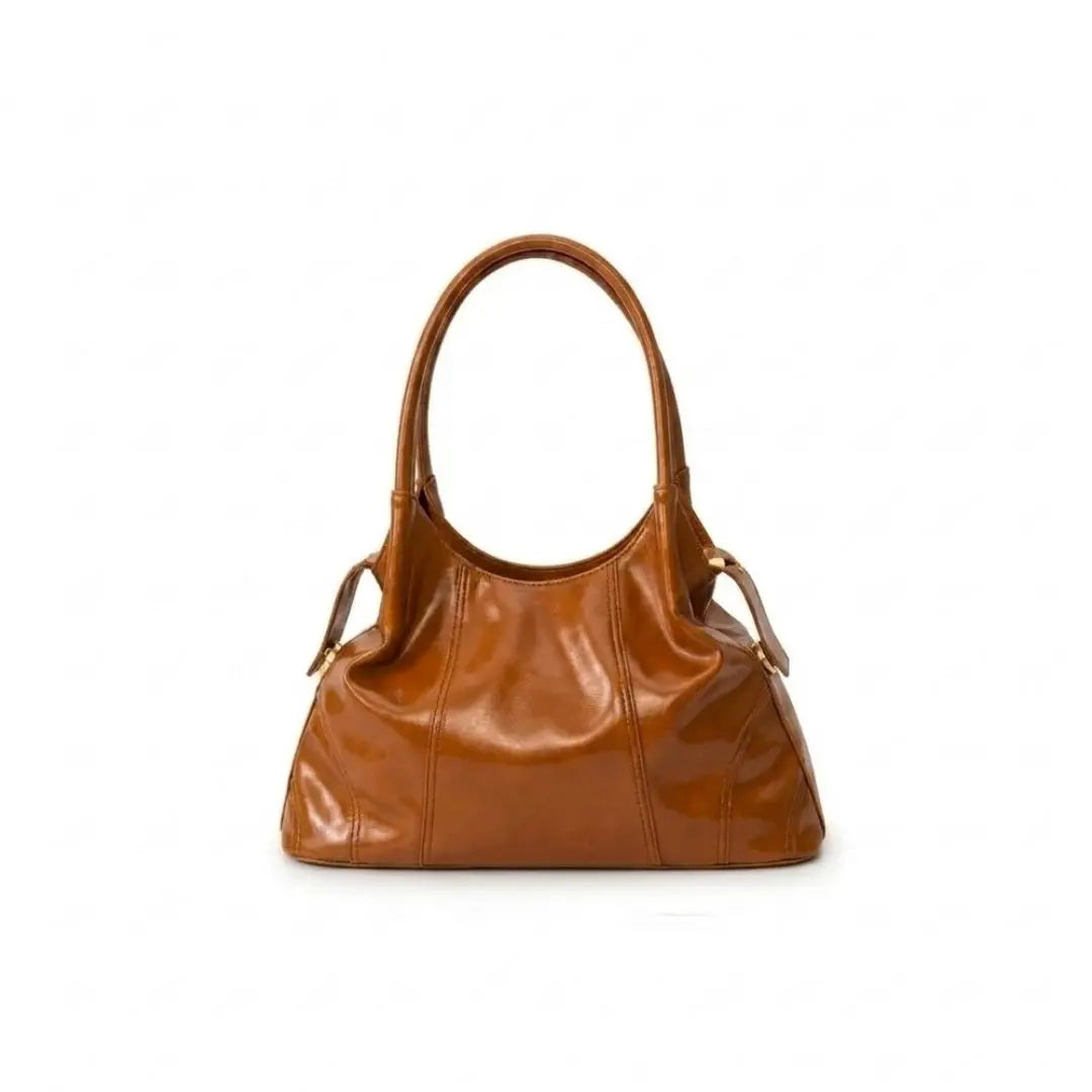 Midnight Luxe Slouch Shoulder Bag