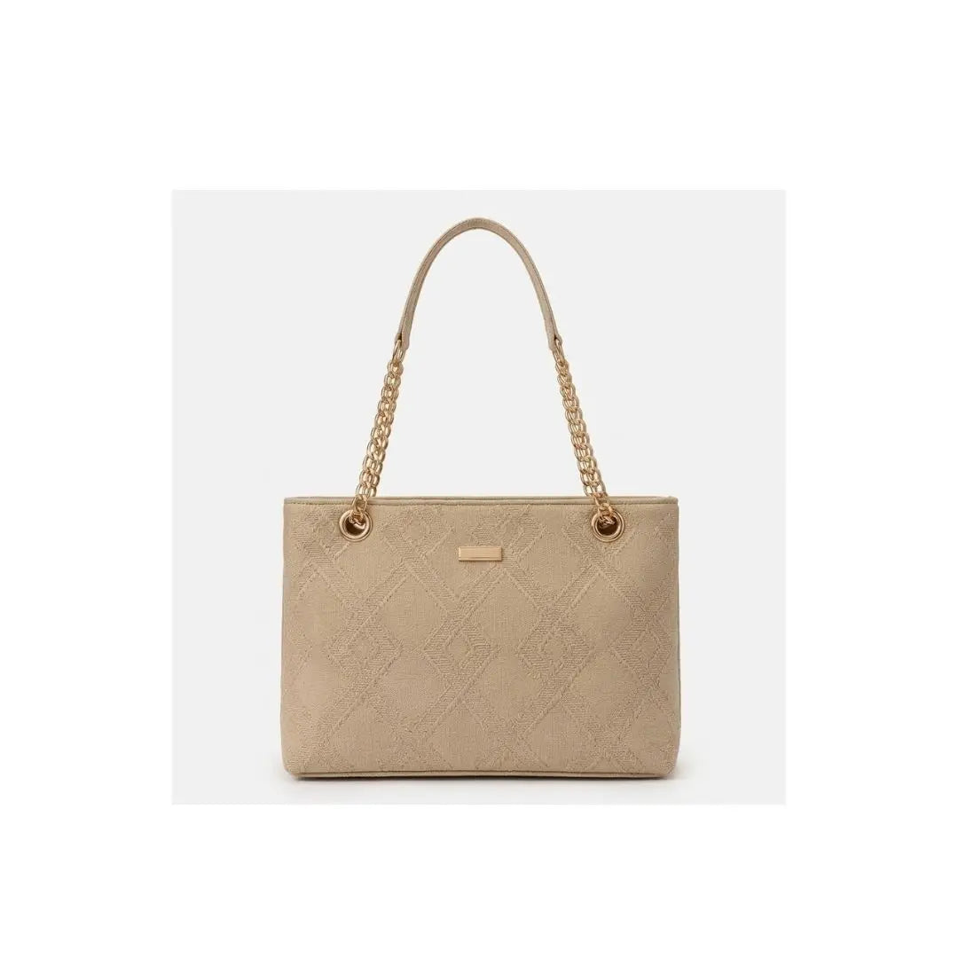 Aurelia Luxe Chain Tote Handbag