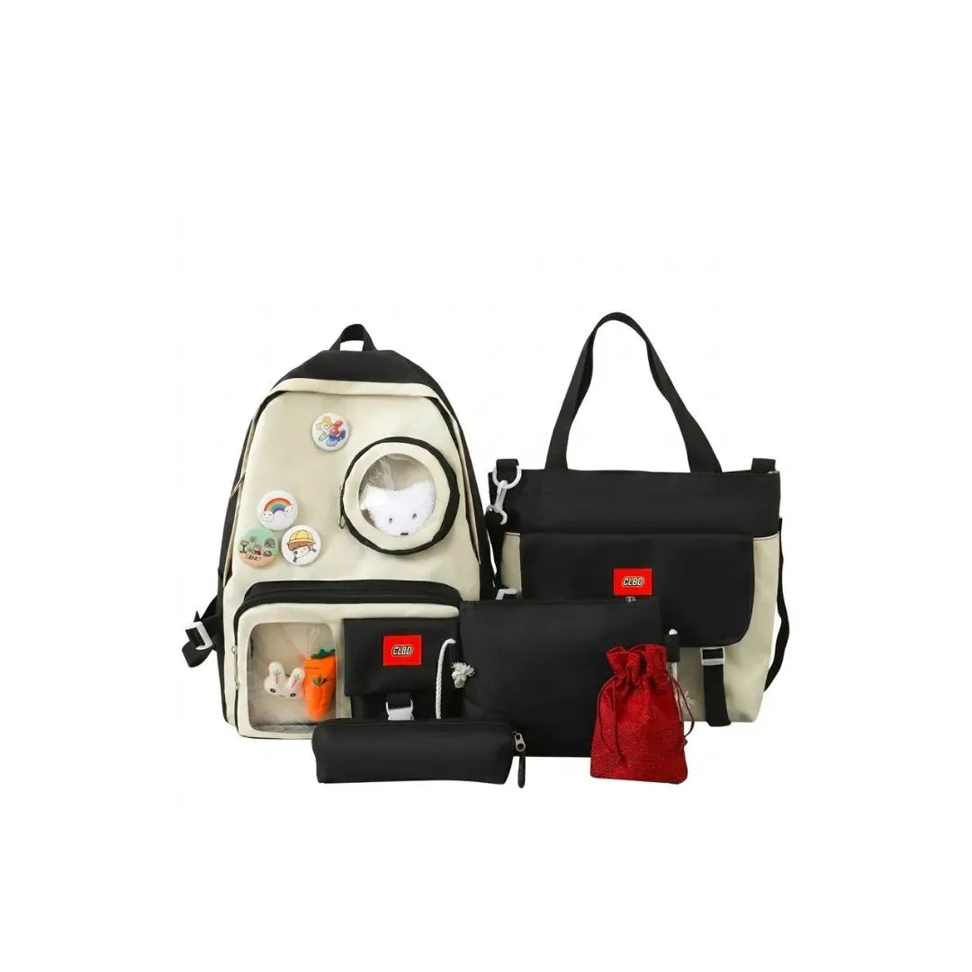 Kawaii Dream Duo Backpack Set with Toys