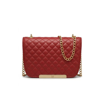Valentina Quilted Chain Shoulder Bag