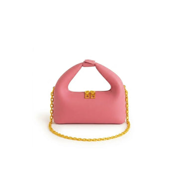 Aurelia Luxe Mini Hobo Chain Shoulder Bag