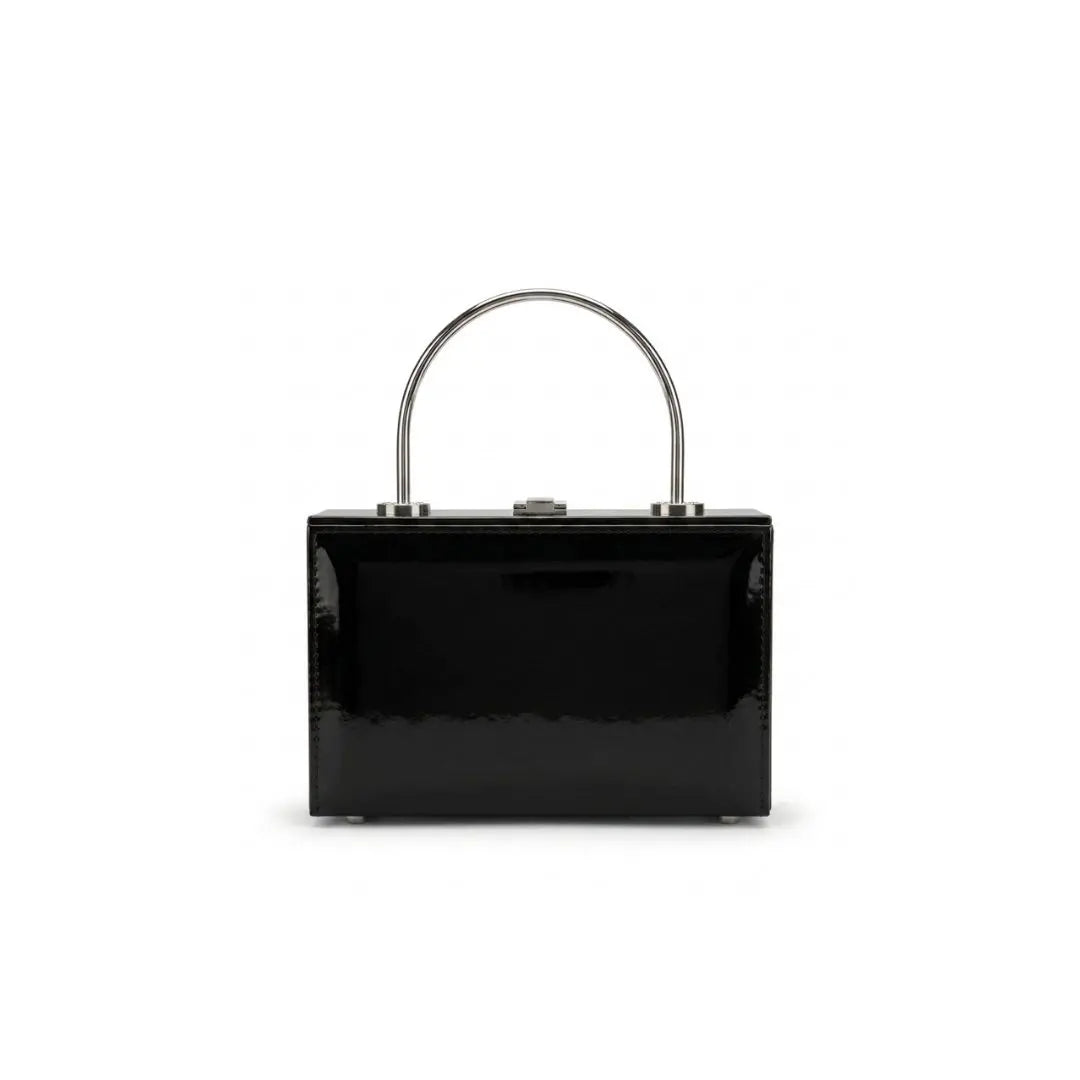 Evelyn Luxe Mini Trunk Handbag