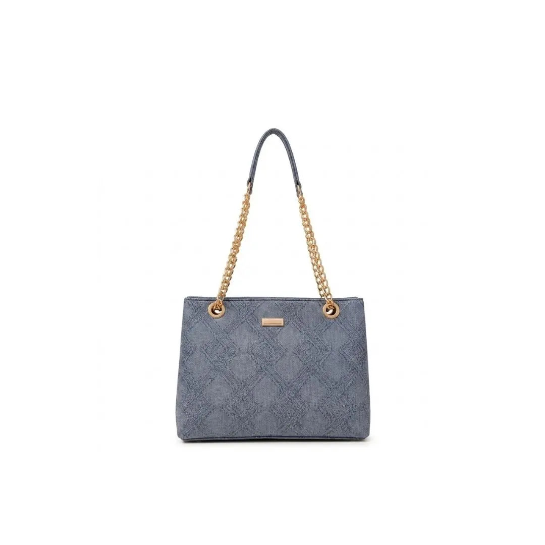 Aurelia Luxe Chain Tote Handbag