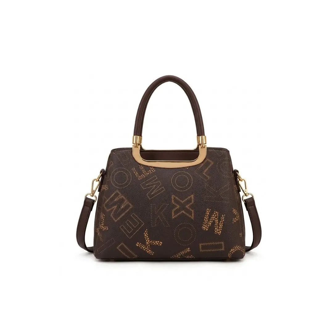 Luxe Monogram Elegance Handbag