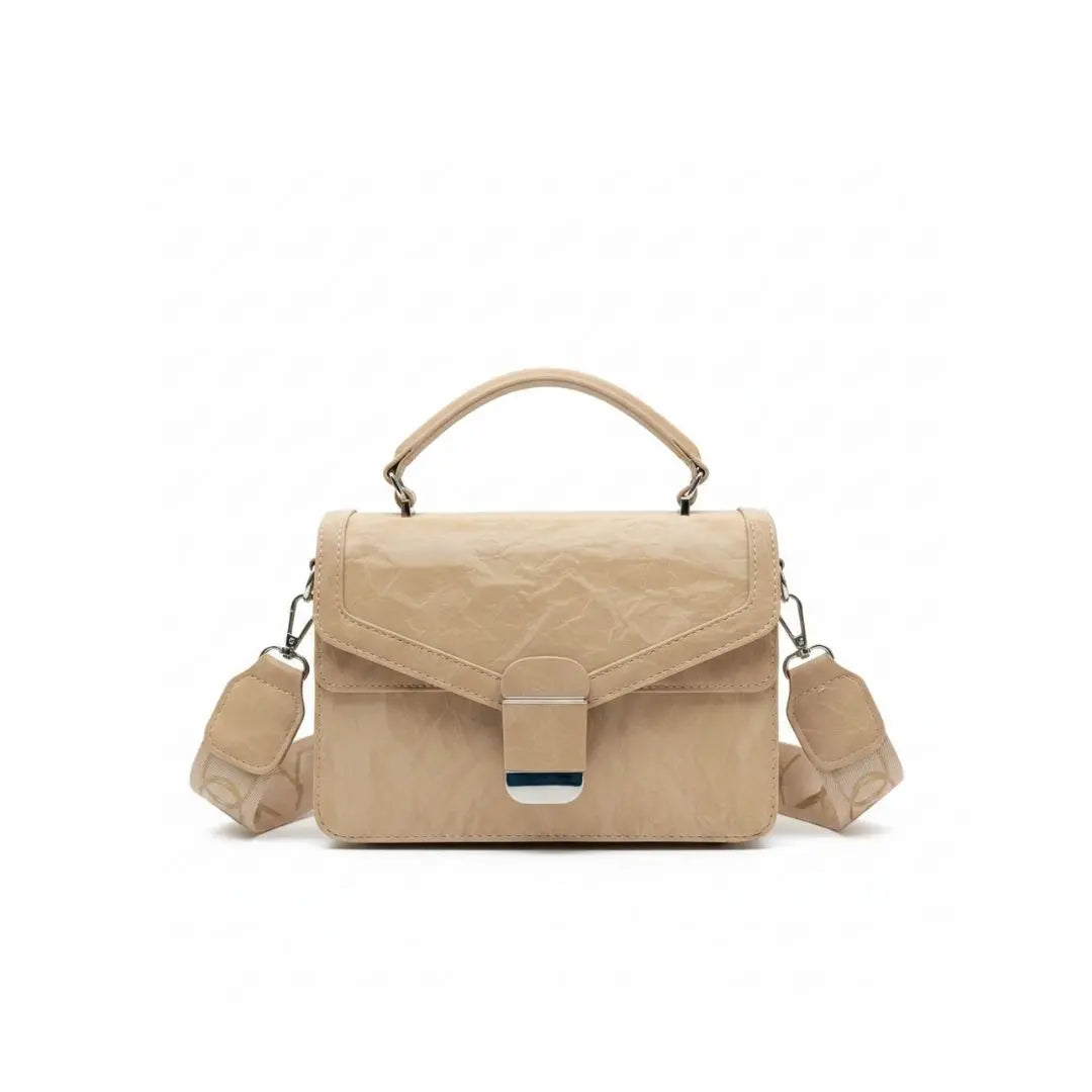 Aurelia Luxe Wide Strap Satchel Bag