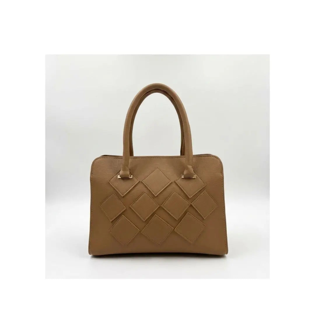 Arden Structured Top-Handle Satchel