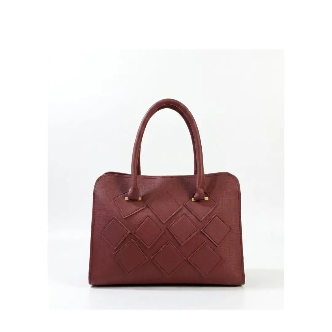 Arden Structured Top-Handle Satchel