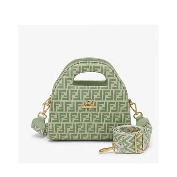 Aurelle Monogram Dome Satchel