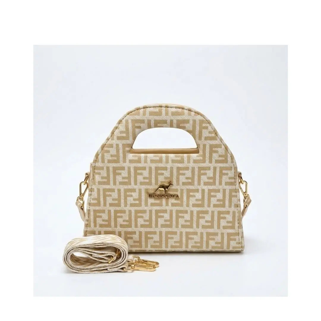 Aurelle Monogram Dome Satchel