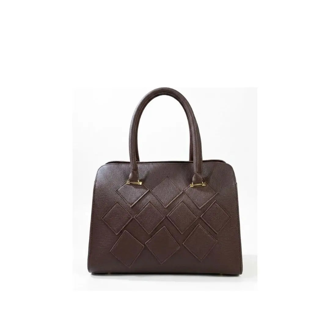 Arden Structured Top-Handle Satchel